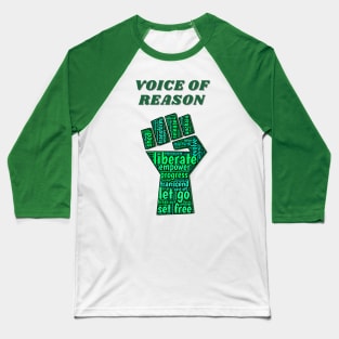 VOICE OF REASON Baseball T-Shirt